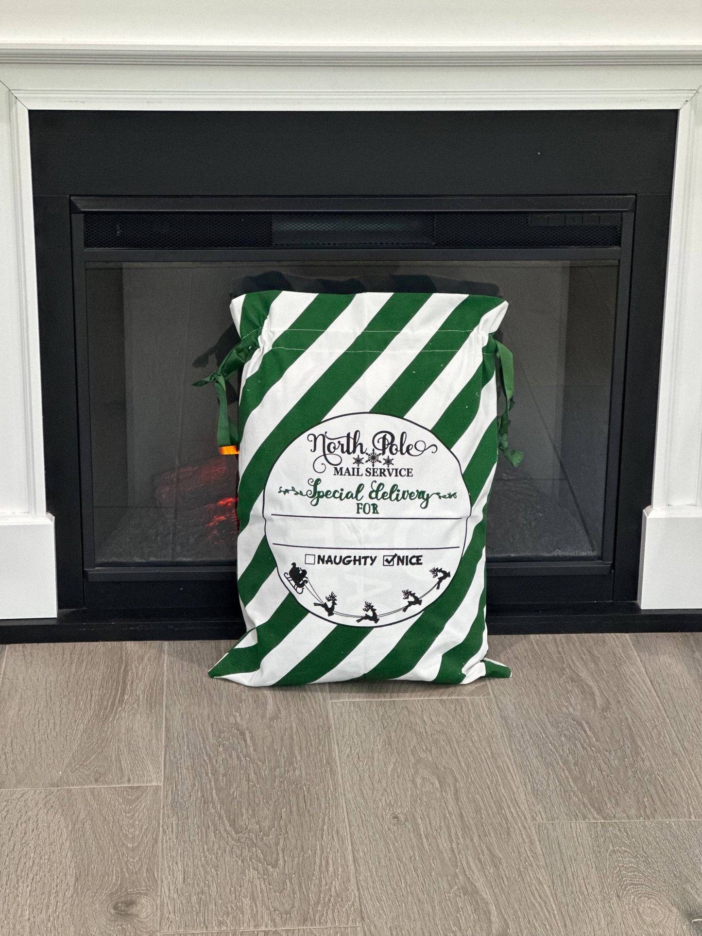 Santa Sack "Special Delivery Green"